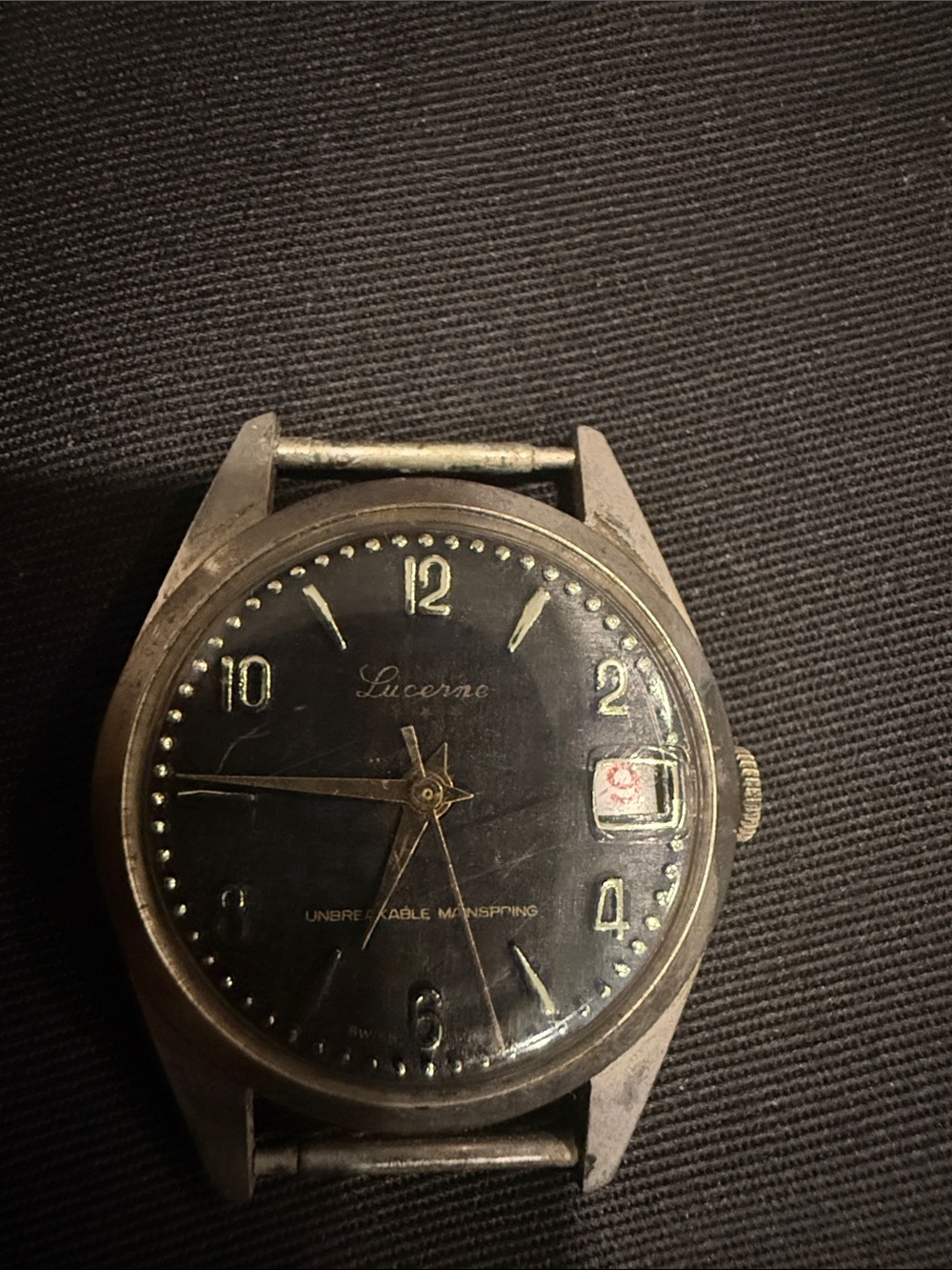 Vintage Lucerne Swiss Manual Watch
